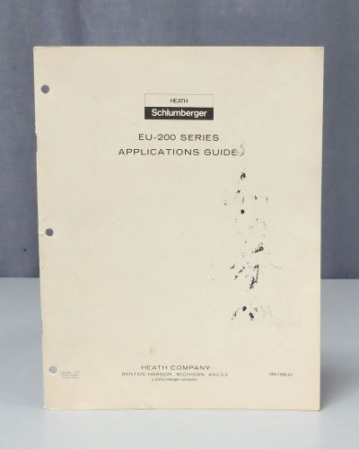 Heathkit eu-200 series applications guide for sale