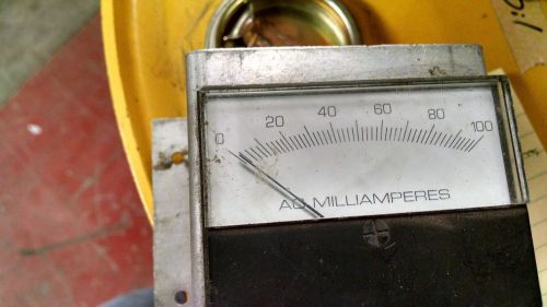 Modutec Panel Meter AC Milliamperes 0-100