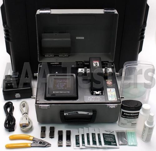 Sumitomo type-61 ribbon sm mm fiber fusion splicer w/ cleaver type61 type 61 for sale