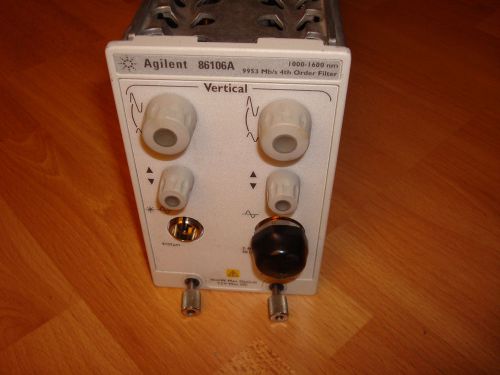 Agilent 86106A  w 101  Optical Plug In Module No Reserve!