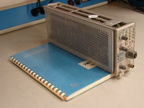 Tektronix 7b50 time base 100mhz for 7000 series w/manual tested for sale