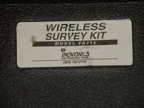 Inovonics wireless survey kit, fa715 for sale