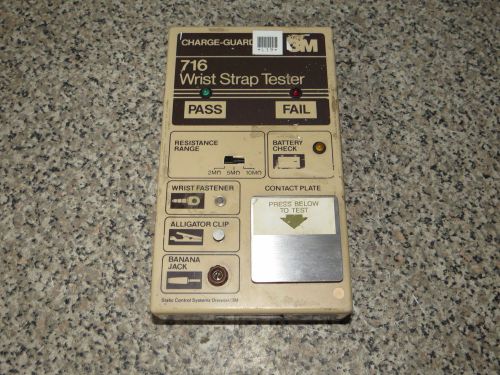 3m 716 wrist strap tester lot of three for sale