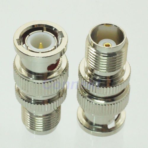 1pce BNC male plug to TNC female jack RF coaxial adapter connector