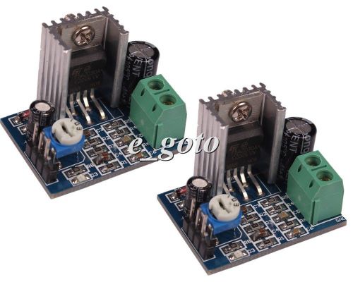 2pcs tda2030a amplifier board module voice amplifier single power supply 6-12v for sale
