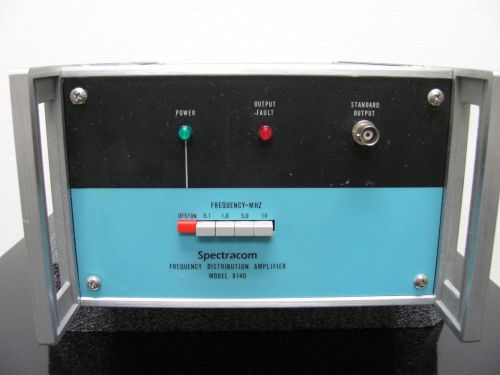 SPECTRACOM 8140/OPTION 7(5MHz Input) FREQUENCY DISTRIBUTION AMPLIFIER TESTED