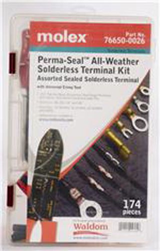 Molex 76650-0026  174 piece perma-seal all-weather solderless terminal kit for sale