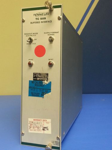 Tennelec TC 589 Buffered Interface Plug-In