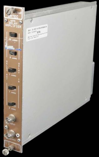 EG&amp;G Ortec Model 427A Delay Amplifier NIM BIN Plug-In Rack Module Unit