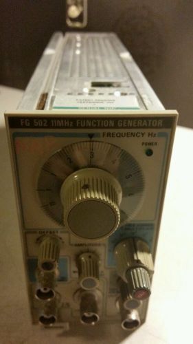 Tektronix FG 502 11mhz function generator