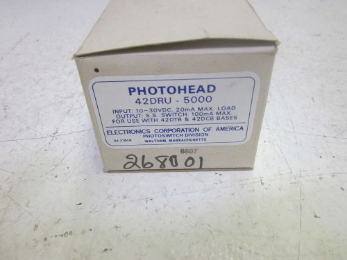ELECTRONICS CORP. OF AMERICA 42DRU-5000 PHOTOHEAD 10-30VDC *NEW IN A BOX*
