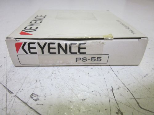 KEYENCE PS-55 PHOTOELECTRIC THRU-BEAM TRANSMITTER *NEW IN A BOX*