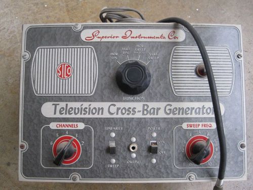 Vintage Television Cross-Bar Generator - Superior Instruments Co.