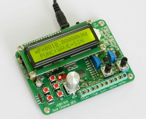 UDB1308S  Dual TTL/DDS signal source sweep 60MHz frequency counter