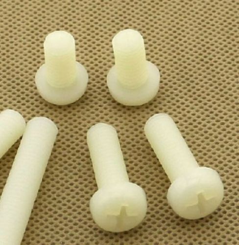 100pcs Cross Cylinder cap Nylon Screw M3 * 6 Standoff pcb