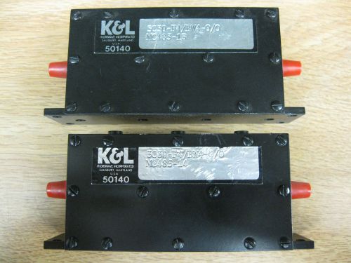 K&amp;L Microwave Incorporated 3C30-F4 LOT OF 2