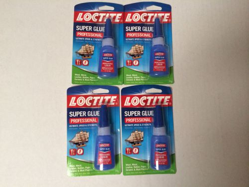 New Loctite Professional Super Glue 20g  4 PK