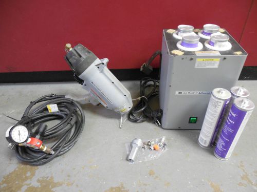 3m jet-weld ii adhesive applicator w/ preaheating unit and extra tubes 80 psi for sale