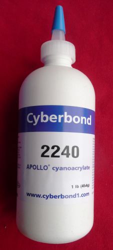 Cyberbond 2240-454gm Apollo 2240 Adhesive, 454gm Bottle