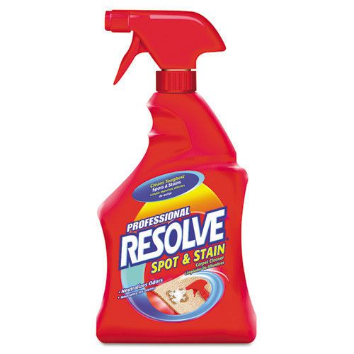 Professional resolve spot &amp; stain carpet cleaner, 32 oz. spray bottle for sale