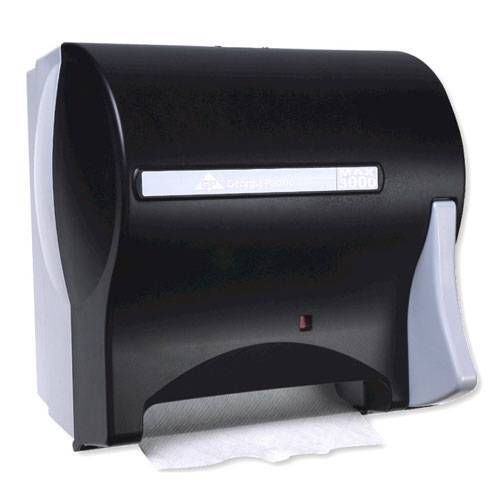 Georgia Pacific Max 3000 Single Roll Towel Dispenser Y Key Smoke 58443
