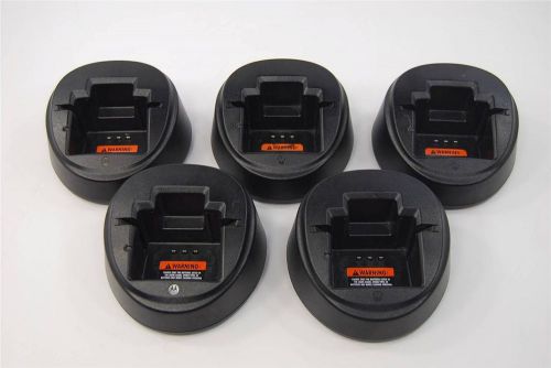 LOT 5 Motorola PMTN4086A Radio Charger Battery Cradle N44