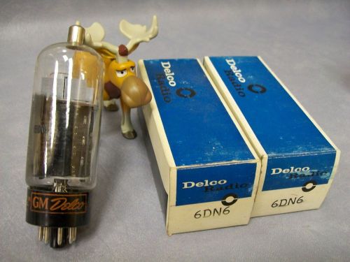GM Delco 6DN6 Vacuum Tubes   Lot of 2