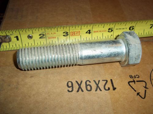 2  new    7/8&#034;  x   9   4&#034;  long  zinc plated  grade 5  bolt for sale