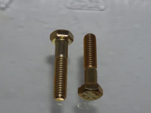 Grade 8 bolt hex head 3/8-16 x 1 1/2 yellow zinc25 psc  parts kit for sale