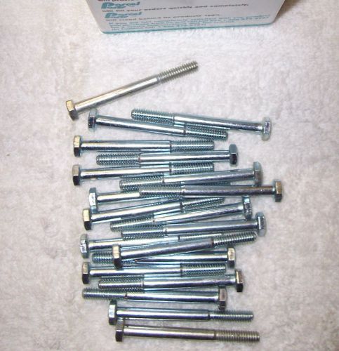 Hex head cap screws (bolts) 1/4&#034;-20 x 2-3/4&#034; uss standard thread -  grade 5 for sale