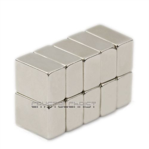10pcs Super Strong Strip Magnet Block Cuboid 20*15*10mm Rare Earth Neodymium N50