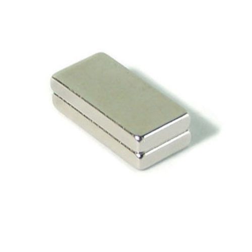 2pcs 25/32&#034; x 3/8&#034; x 1/8&#034; Blocks 20x10x3mm Neodymium Magnets Rare Earth N35