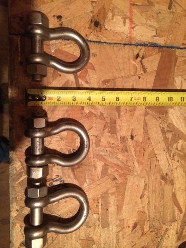 5/8 stainless steel shackle for sale