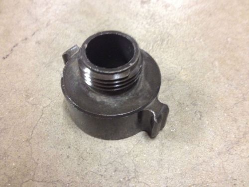 Unused Aluminum Adapter 1&#034; NPSH to 3/4&#034; NH Forestry Wildland Fire