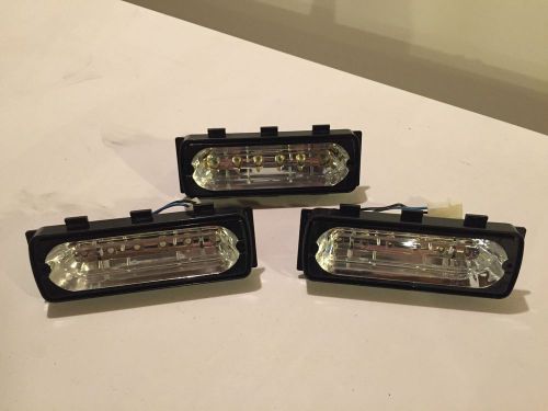 •(3) whelen 500 series lin6 led lights liberty lfl patroit• for sale