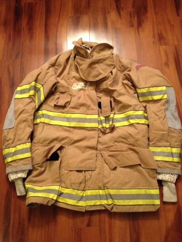 Firefighter turnout / bunker gear coat globe g-extreme 44-c x 35-l guc 2005 for sale