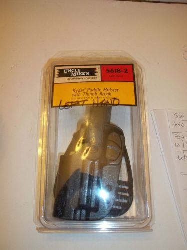 NEW Uncle Mikes Kydex Paddle Holster #5618-2 LH for S&amp;W (0658)