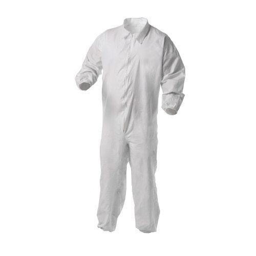 Kimberly-Clark KleenGuard 38926 Liquid and Particle Protection Coverall with Ela