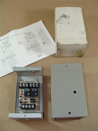 New air products &amp; controls mr series mr-201/c multivolt control relay dpdt for sale