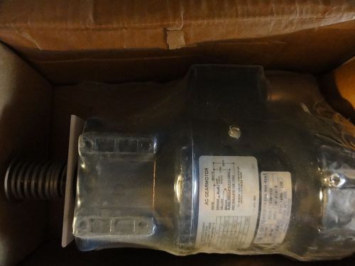 Bison ac gear motor b117 series 242 1/6hp 115/230v new for sale