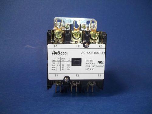 Definite purpose contactor 30amp 3 poles 240vac/ 50/60hz fro a/c, refrigeration for sale