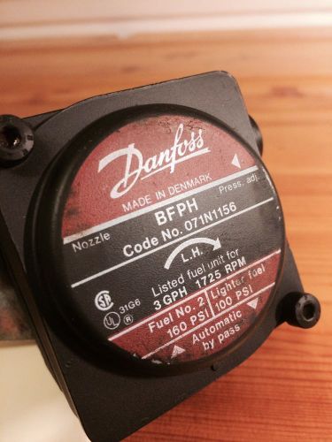 DANFOSS BFPH Oil Pump 1725 RPM LH Rotation Code# 071N1156 (00067)