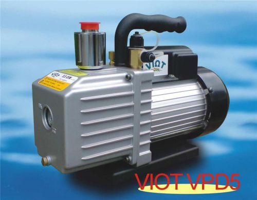 2Stage Rotary Vane Deep Vacuum Pump 5.5CFM Epoxy Resin Infusion Bagging+HVAC New
