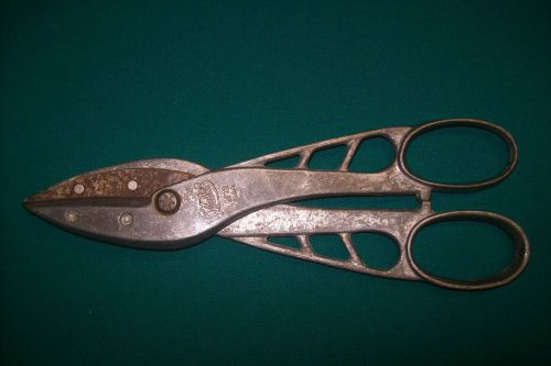 Malco m12 aluminum 12&#034; long sheet metal tin snips cutters for sale