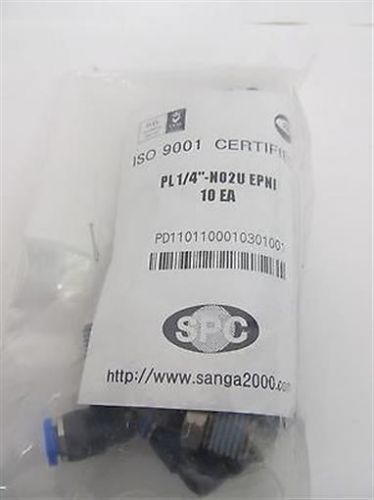 Sang-a pneumatic co. pl1/4&#034;-n02u epni, push-in fittings ( 10 each for sale