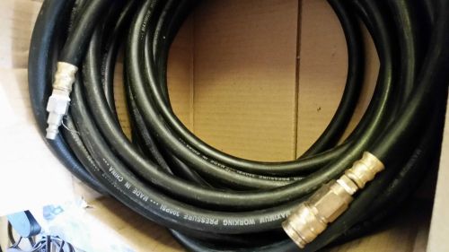 3/8&#034; x 50 ft 300 psi rubber air hose \ - black for sale