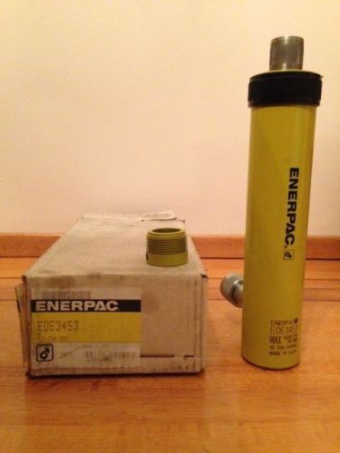 New! enerpac eoe3453 10 ton ram, 6&#034; stroke  (similar to rc-106, no saddle) for sale