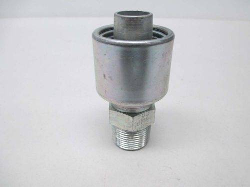 New gates g25100-1616 mega crimp 1in npt hydraulic fitting coupling d367770 for sale