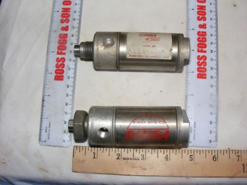 Lot of 2 Bimba D2202A   Pneumatic Cylinder