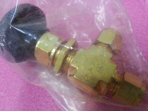 1pc of whitey brass integral bonnet angle pattern needle valve b-1rs6-a for sale